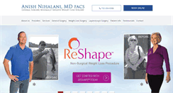 Desktop Screenshot of nihalanimd.com